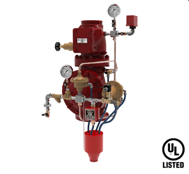 Double Interlock Preaction with Electric/Pneumatic Release