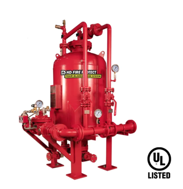 Foam Bladder Tank with pre-assembled Deluge Valve