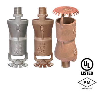 Nozzles – Air aspirating Foam-Water Sprinklers