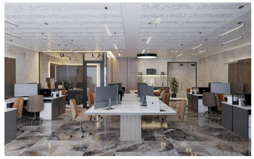 90 SQM Office Interior Project